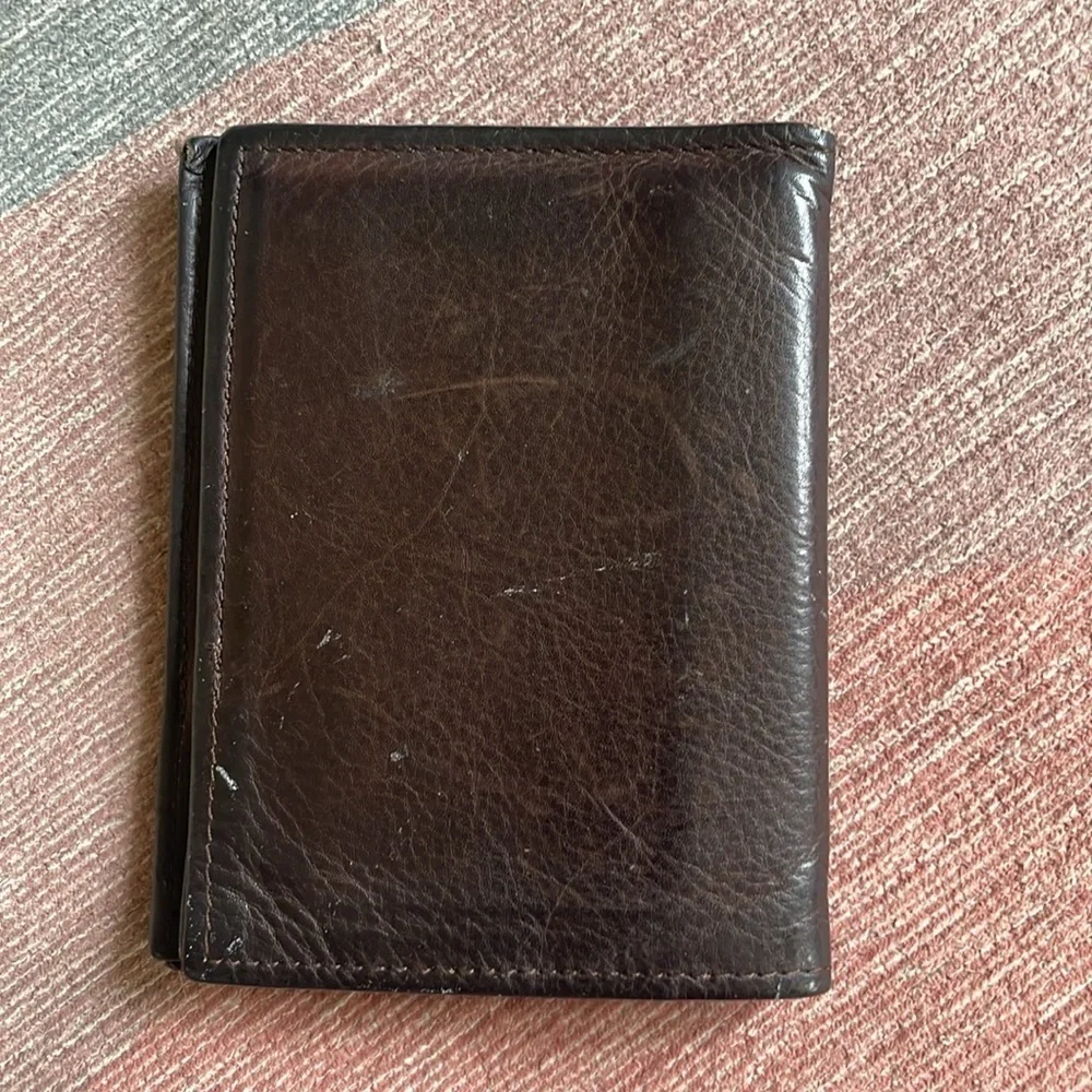 Rolf's Classic Brown Fandango Calf Leather Wallet